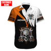 UniJames Mechanic Skull Custom Name Auto Mechanic Unisex Shirts