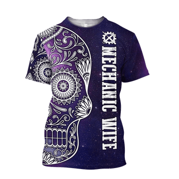 UniJames All Over Printed Mechanic Wife DA-MEI