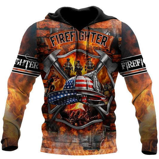 UniJames Brave Firefighter-Fireman Shirts For Men and Women DA