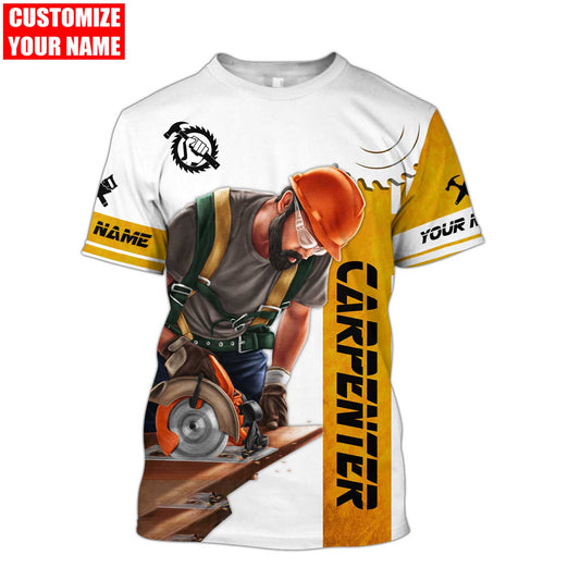 UniJames Customized Name Carpenter Shirts NDDH