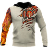 UniJames Firefighter Soldier 3D All Over Printed Shirt Hoodie For Men And Women