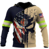 UniJames Firefighter -The Soldier 3D All Over Printed Shirt Hoodie For Men And Women