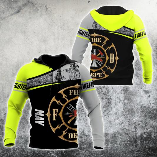 UniJames May Firefighter Hoodie For Men And Women