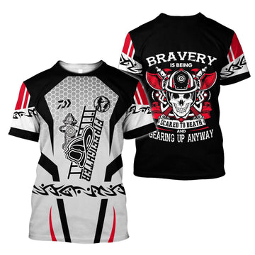 UniJames Go Forward Brave Firefighter Hoodie Shirts For Men And Women