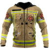 UniJames Strong Firefighter Art Hoodie For Men And Women