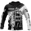 UniJames Personalized Firefighter Black White Color 3D All Over Printed Hoodie For Men And Women