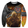 UniJames Brave Firefighter 3D All Over Printed Hoodie Shirt