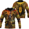 UniJames Firefighter 3D All Over Printed Hoodie