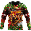 UniJames Christmas Firefighter 3D All Over Printed Shirts Hoodie