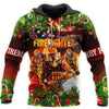 UniJames Christmas Firefighter 3D All Over Printed Shirts Hoodie