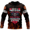 UniJames Honor To Be Firefighter 3D Printed Hoodie For Men And Women