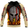 UniJames Spartan Soldier Firefighter Hoodie For Men And Women
