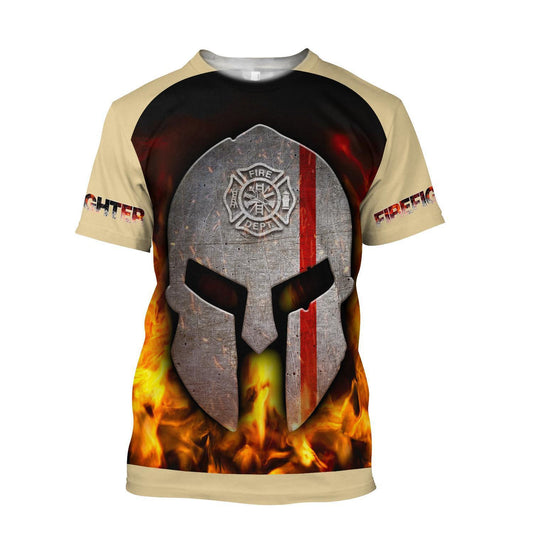 UniJames Spartan Soldier Firefighter Hoodie For Men And Women