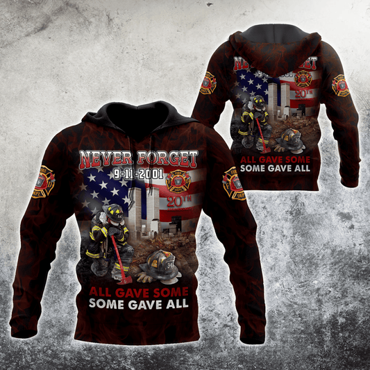 UniJames Firefighter Hoodie For Men And Women