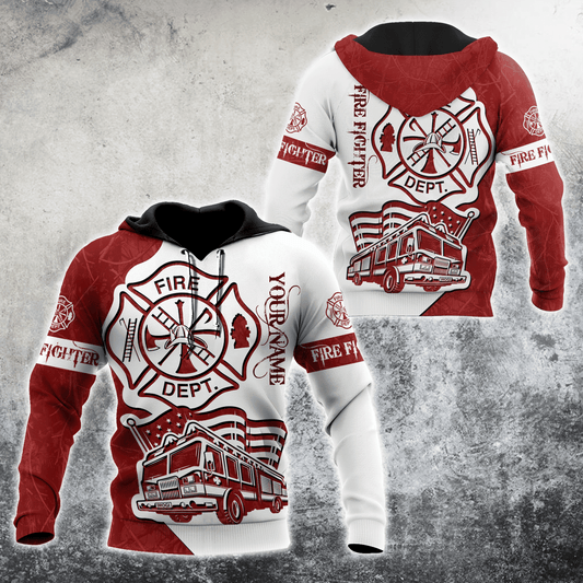 UniJames Firefighter Hoodie For Men And Women MH