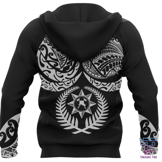 UniJames New Zealand Hoodie Maori Firefighter Tattoo PL