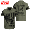 UniJames Customized Name Carpenter Can Fix What Stupid Does Shirts