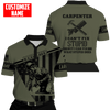 UniJames Customized Name Carpenter Can Fix What Stupid Does Shirts