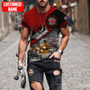 UniJames Customized Name Firefighter Unisex Shirts TNAAN