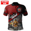 UniJames Customized Name Firefighter Unisex Shirts TNAAN