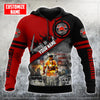UniJames Customized Name Firefighter Unisex Shirts TNAAN