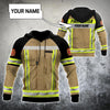 UniJames Customize Name Firefighter Unisex Shirts MH