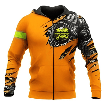 UniJames Ripped Skin Machine Personalized Name Shirts For Mechanic