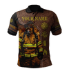 UniJames Customize Name Firefighter Hoodie For Men And Women TNA