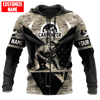 UniJames Personalized Name Carpenter Camo Hoodie