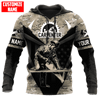UniJames Personalized Name Carpenter Camo Hoodie