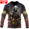UniJames Customized Name Firefighter Unisex Shirts