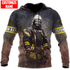 UniJames Customized Name Firefighter Unisex Shirts