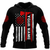 UniJames Customize Name Firefighter 3D All Printed Hoodie For Men And Women DA