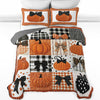 Uni All Season Quilt 3-Piece Set Pretty Pumpkins