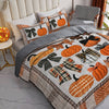 Uni All Season Quilt 3-Piece Set Sweet Love Pumpkins