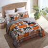 Uni All Season Quilt 3-Piece Set Sweet Love Pumpkins