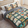 Uni All Season Quilt 3-Piece Set Vintage Horse