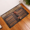 Uni Beefmaster Window Pattern Custom Name Doormat
