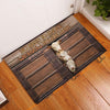 Uni Hereford Window Pattern Custom Name Doormat