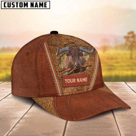 Uni Happy Texas Longhorn Customized Name Cap