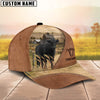Uni Black Angus Customized Name Brown Cap