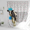 Uni Holstein Flower 3D Shower Curtain