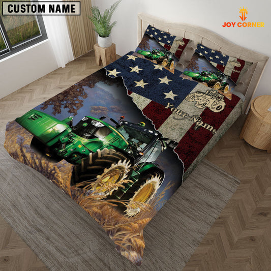 Uni Tractor America Customized Name 3D Bedding Set