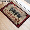 Uni Dexter Faith Family Farming Custom Name Doormat