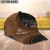 Uni German Shepherds Happiness Customized Name Cap
