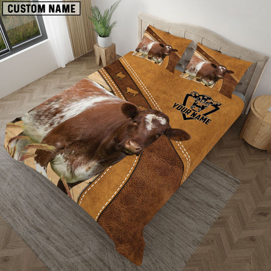 Uni Shorthorn Cattle Customized Bedding set