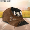 Uni Black Hereford Happiness Customized Name Cap