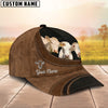 Uni Charolais No Horn Happiness Customized Name Cap