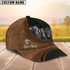 Uni Black Simmental Happiness Customized Name Cap