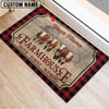Uni Hereford Faith Family Farming Custom Name Doormat